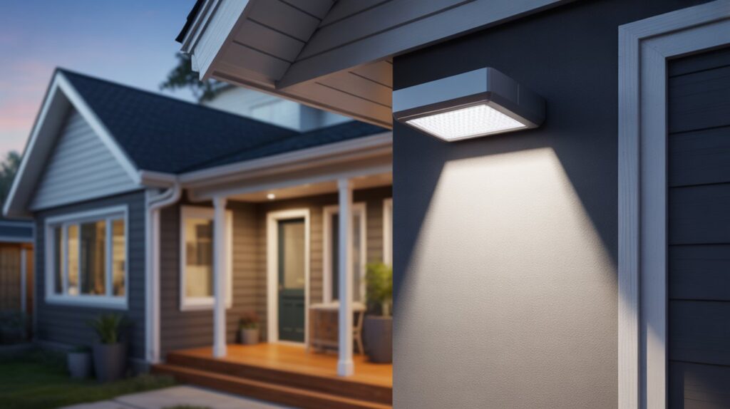 how to connect motion sensor to light