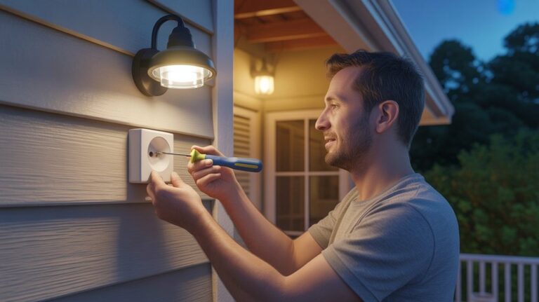 how to wire a motion sensor light without a switch