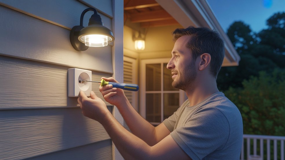 how to wire a motion sensor light without a switch