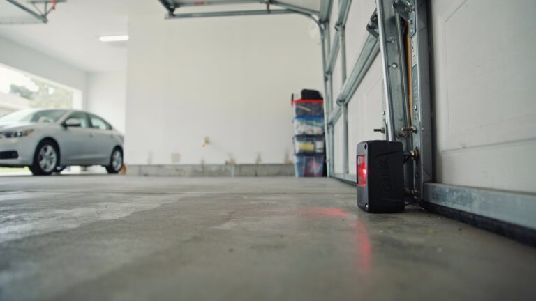 Genie garage door sensor blinking red 2 times
