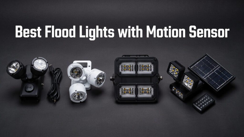 flood lights with motion sensor