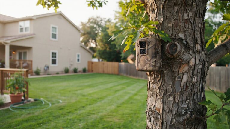how to hide a trail cam for home security