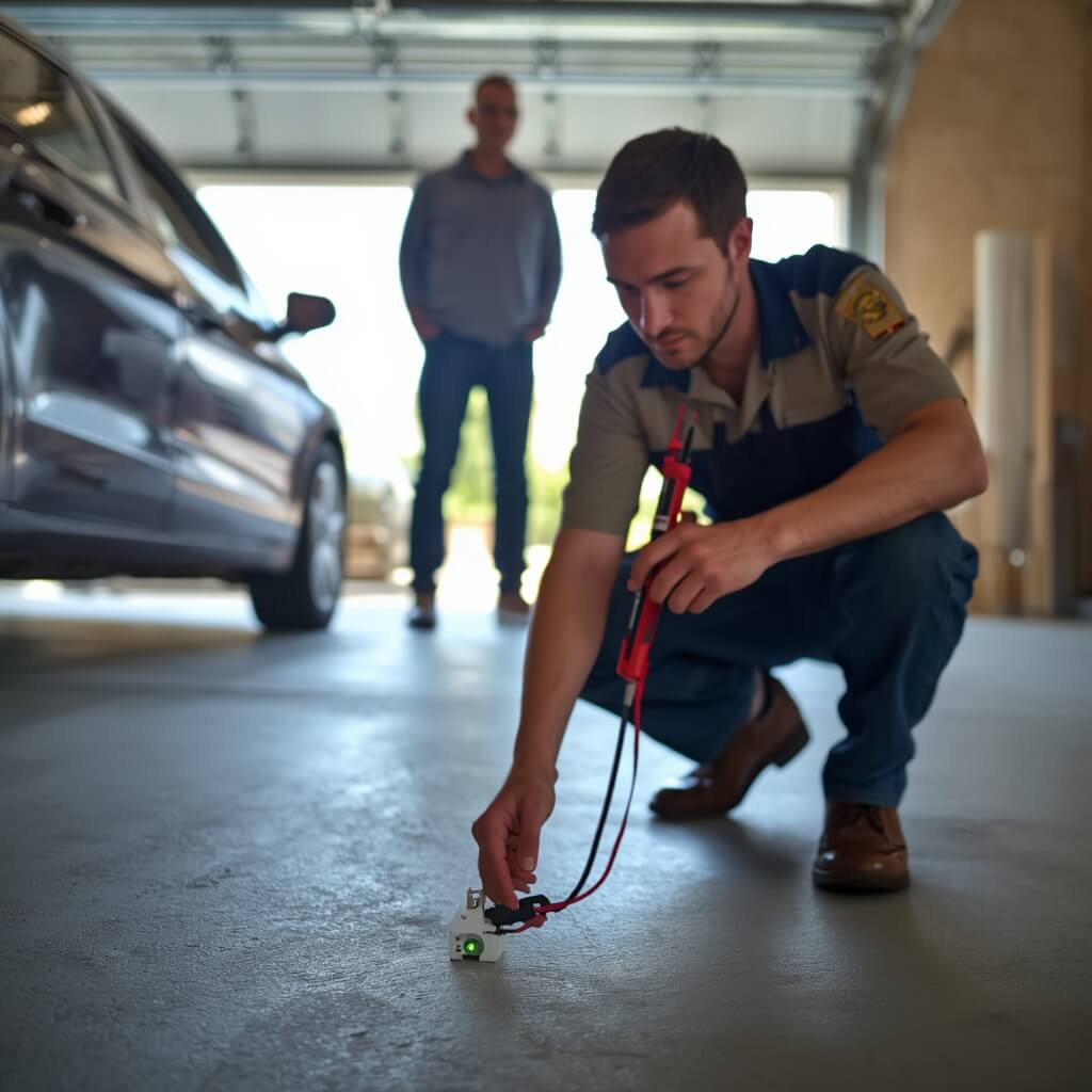 When to Call a Garage Door Technician