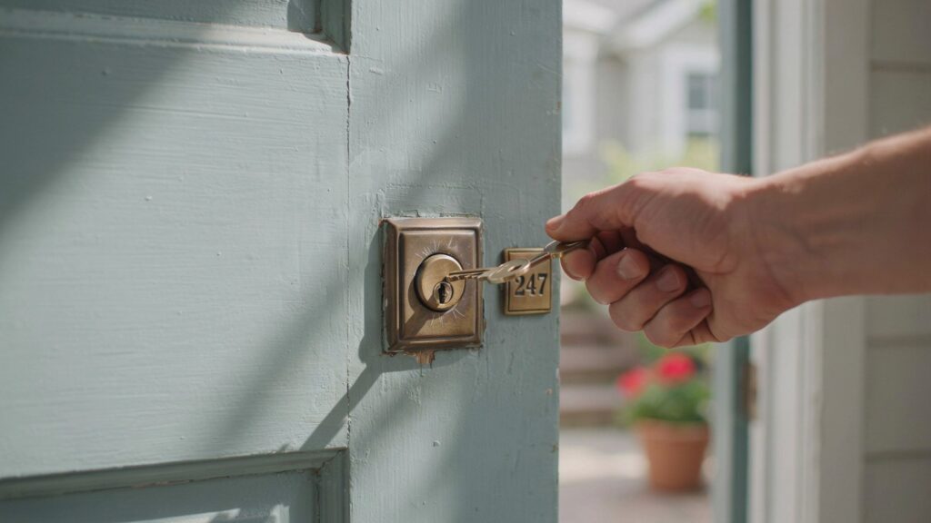 How to Open a Door Lock
