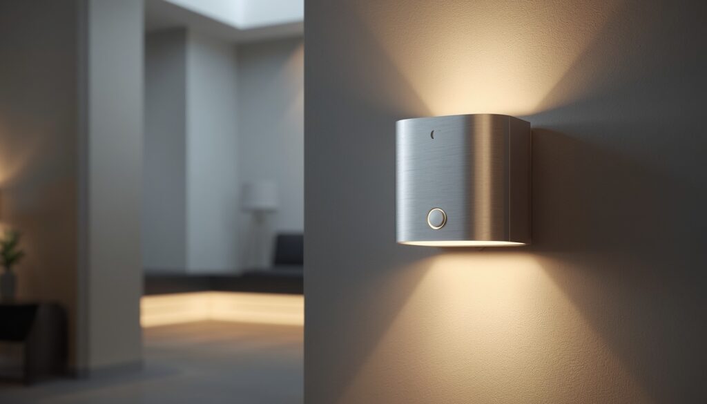 motion sensor light turns on and off repeatedly at night